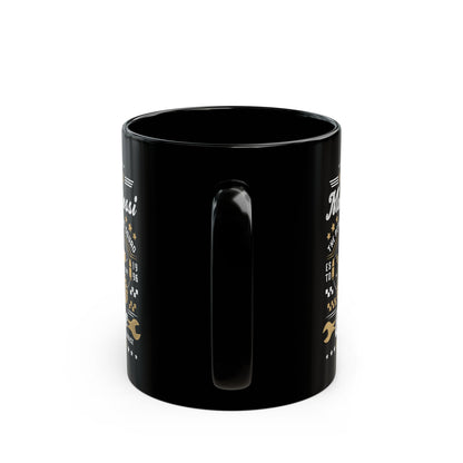 Peregrine Falcons Squad Garage Black Mug