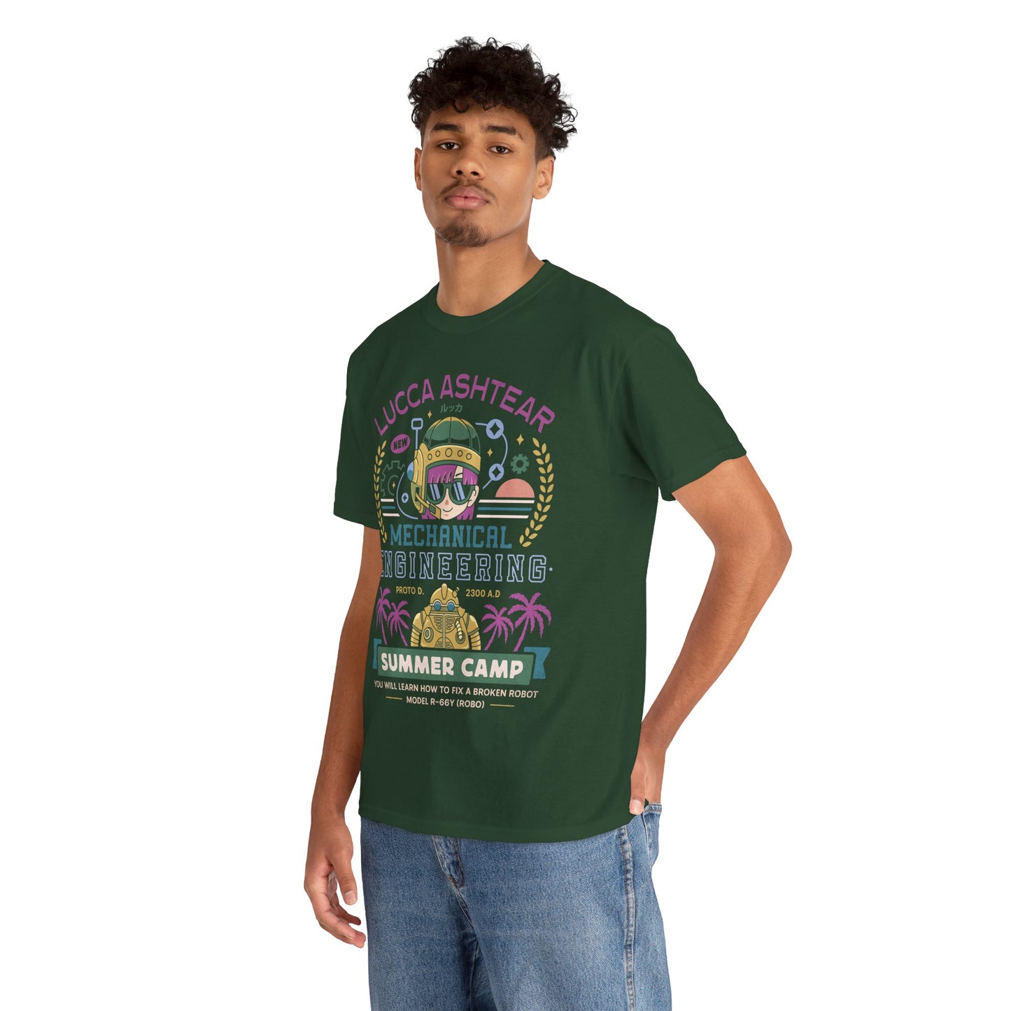 Lucca Ashtear Summer Camp Unisex T-Shirt