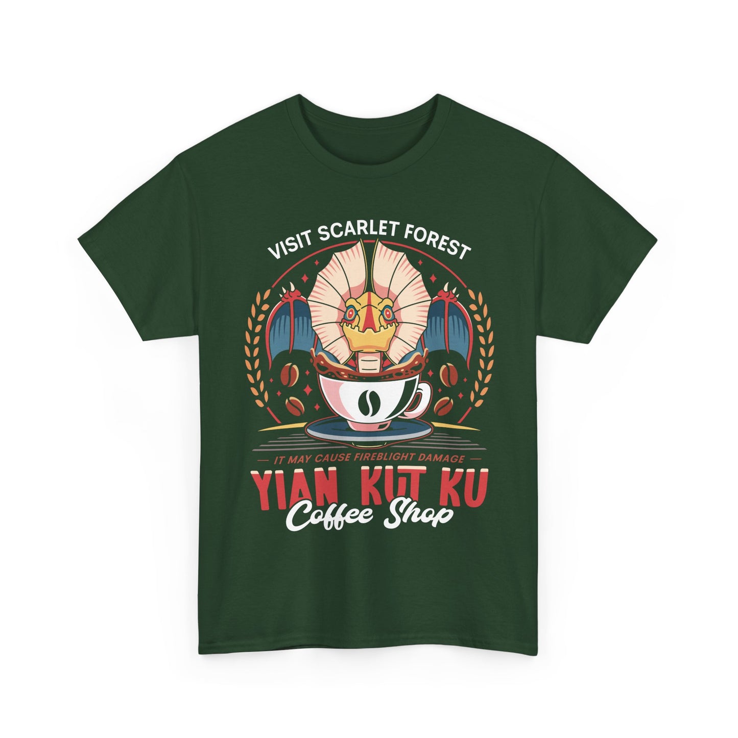 Yian Kut Ku Coffee Emblem Unisex T-Shirt