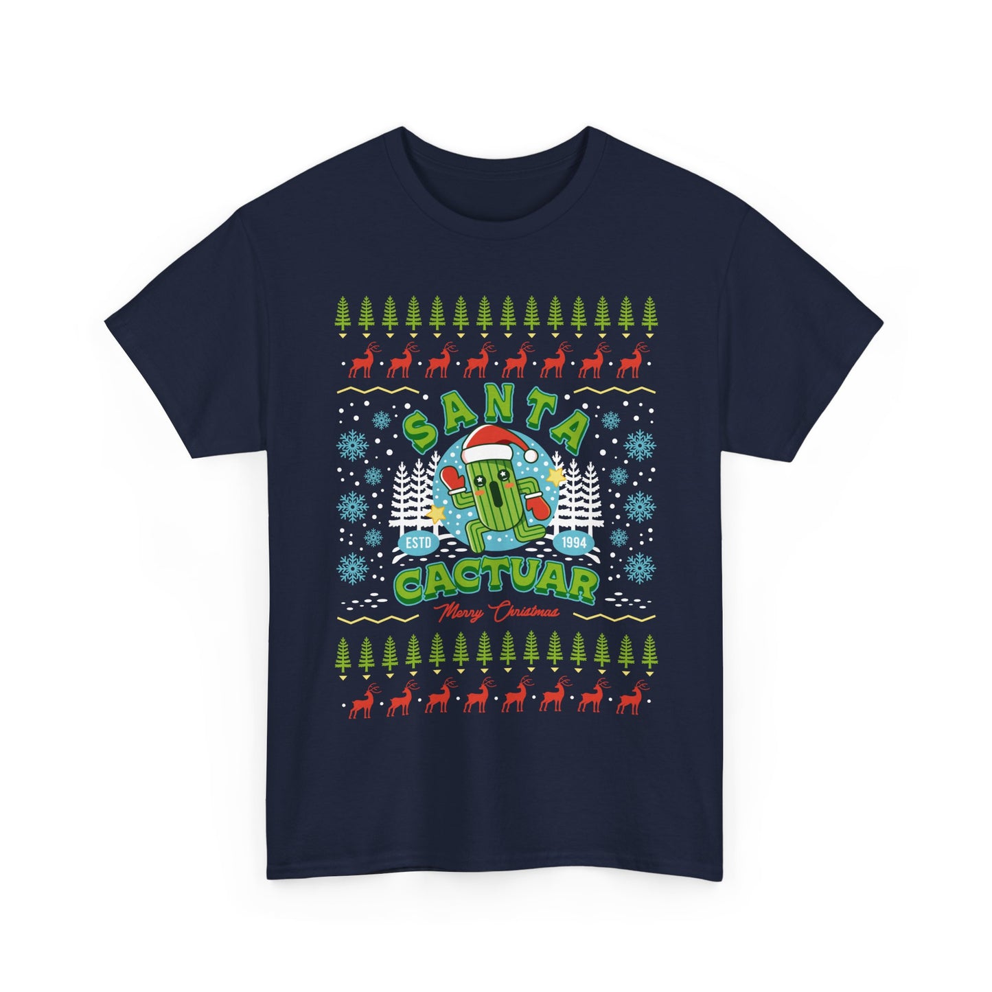 Santa Cactuar Christmas Unisex T-Shirt