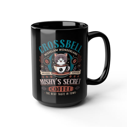 Mishelam Wonderland Coffee Black Mug