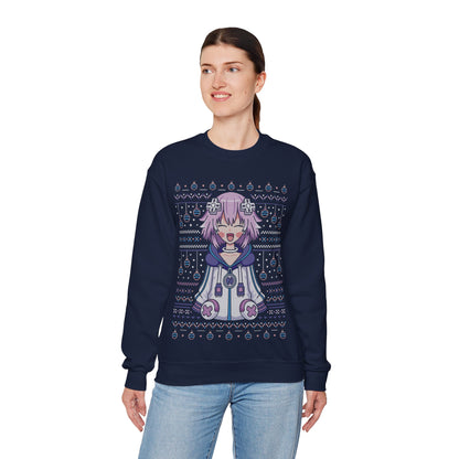 Planeptune Ugly Sweater Crewneck Sweatshirt