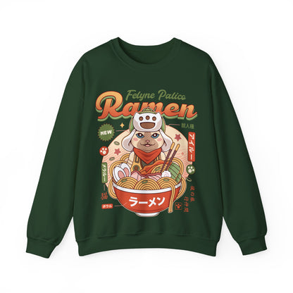 Felyne Palico Ramen Unisex Crewneck Sweatshirt