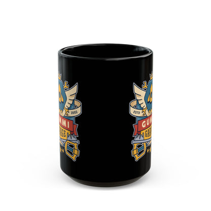 The Gummi Garage Emblem Black Mug