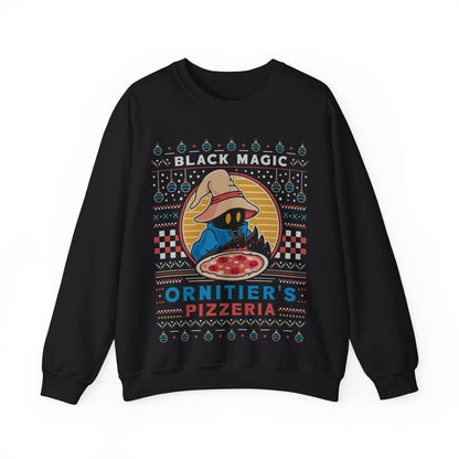 Ornitier Pizzeria Ugly Sweater Crewneck Sweatshirt