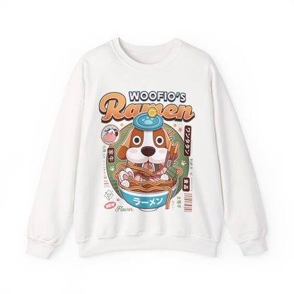 Woofio Vintage Ramen Unisex Crewneck Sweatshirt