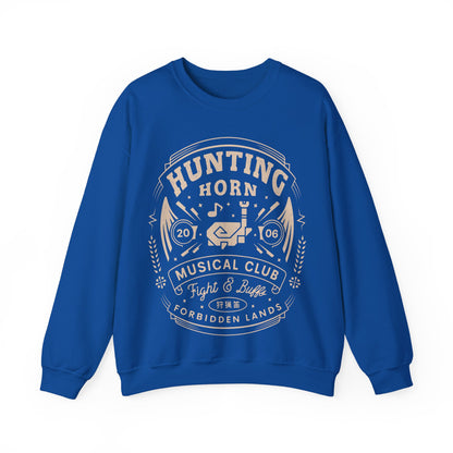 Hunting Horn Musical Club Unisex Crewneck Sweatshirt