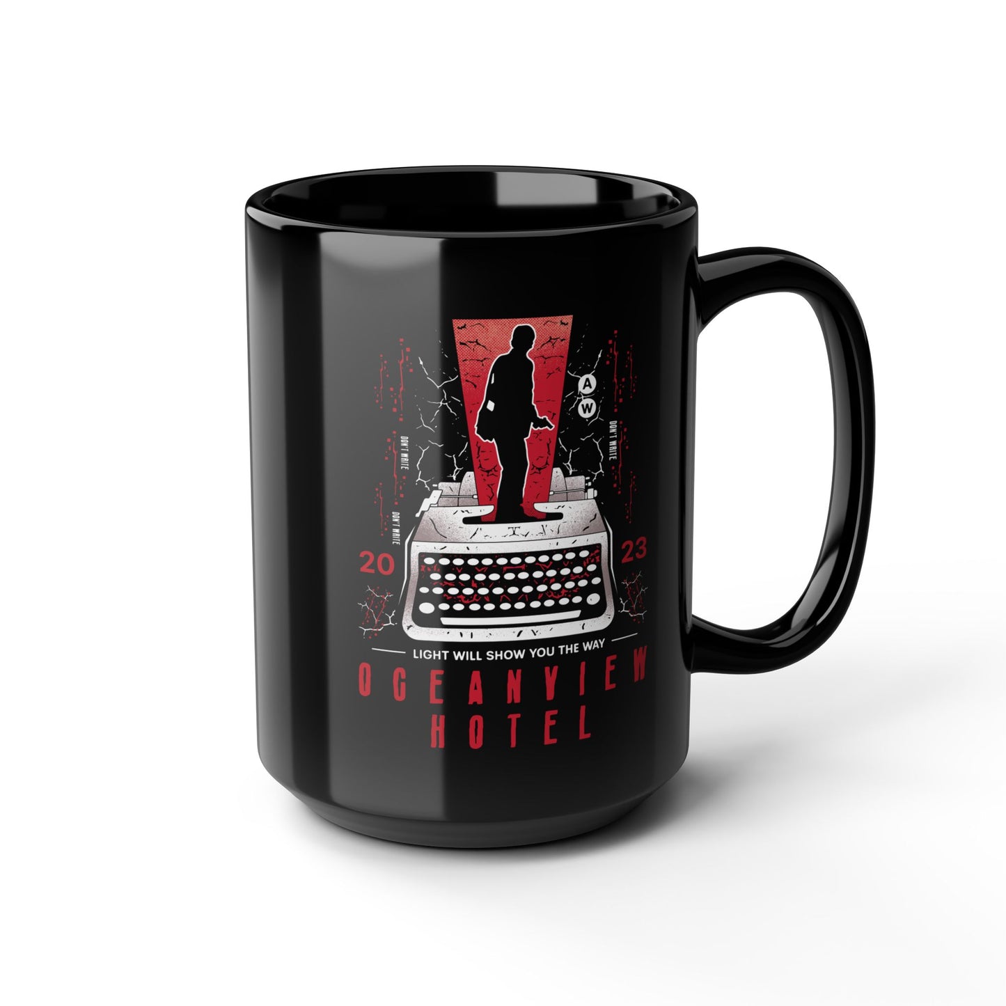 Dont Write Black Mug