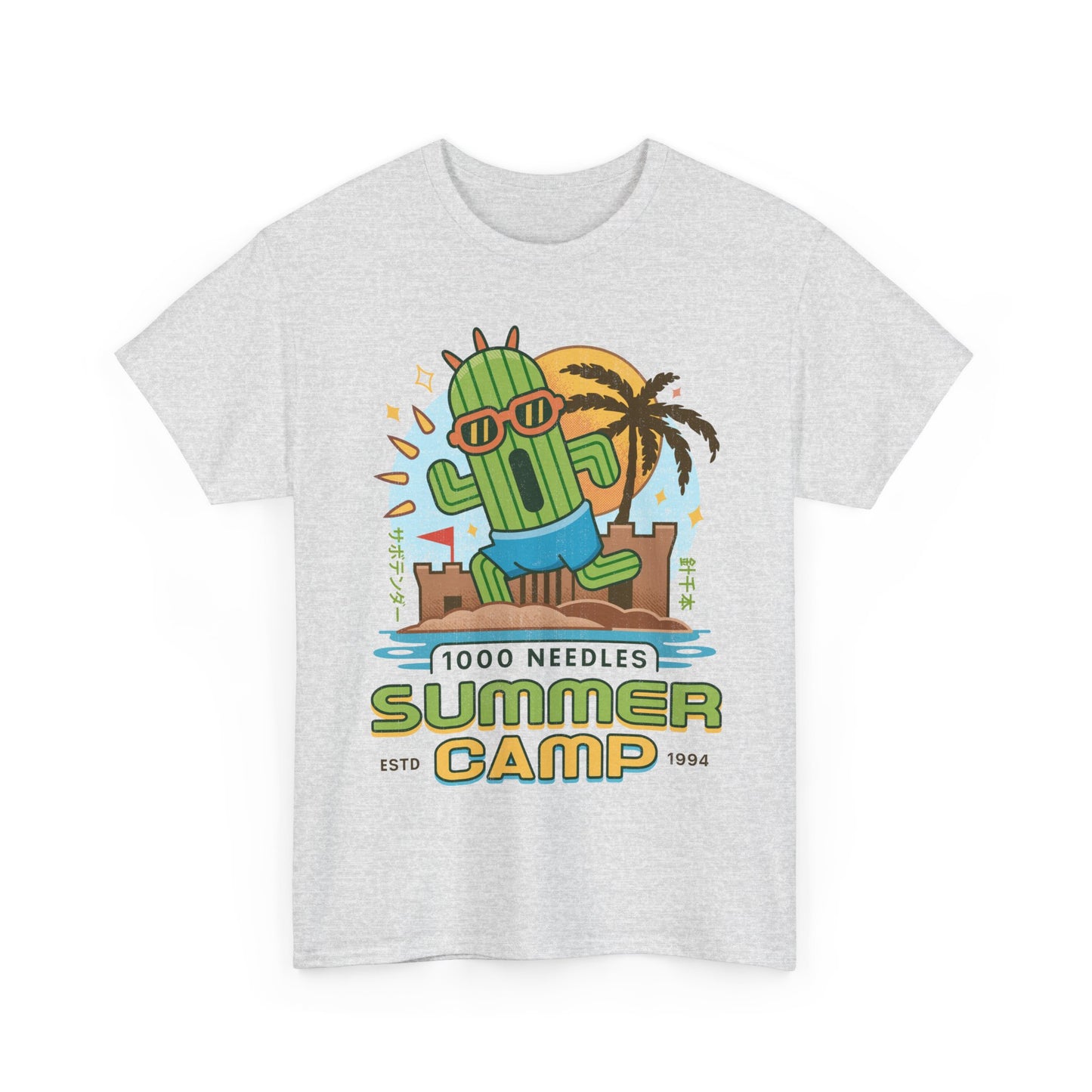 Cactuar Summer Camp Vintage Unisex T-Shirt