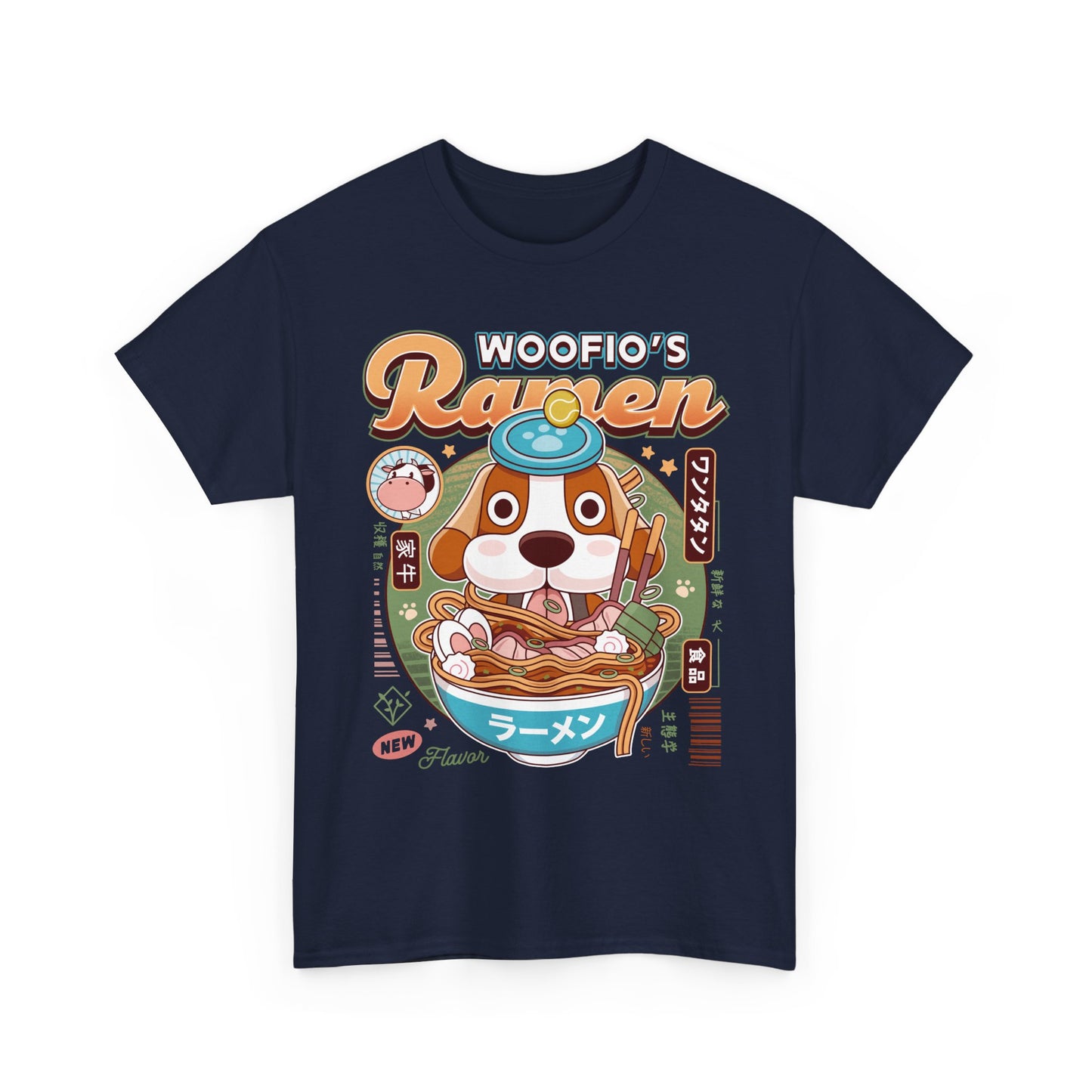 Woofio Vintage Ramen Unisex T-Shirt