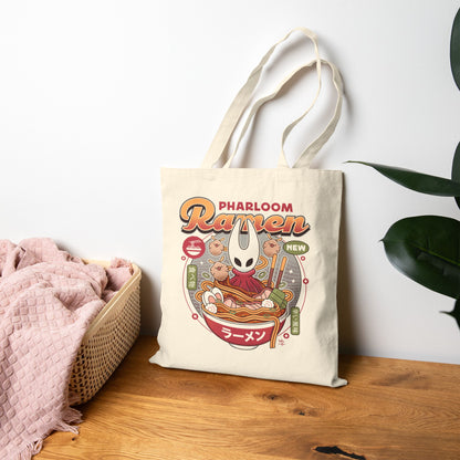 Pharloom Ramen Vintage Canvas Tote Bag