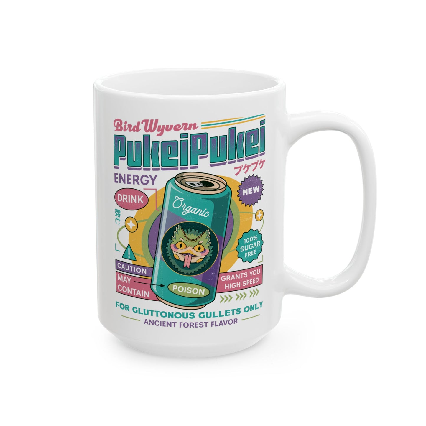 Pukei Pukei Energy Drink Ceramic Mug