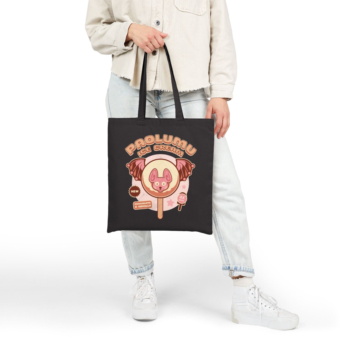 Paolumu Ice Cream Canvas Tote Bag