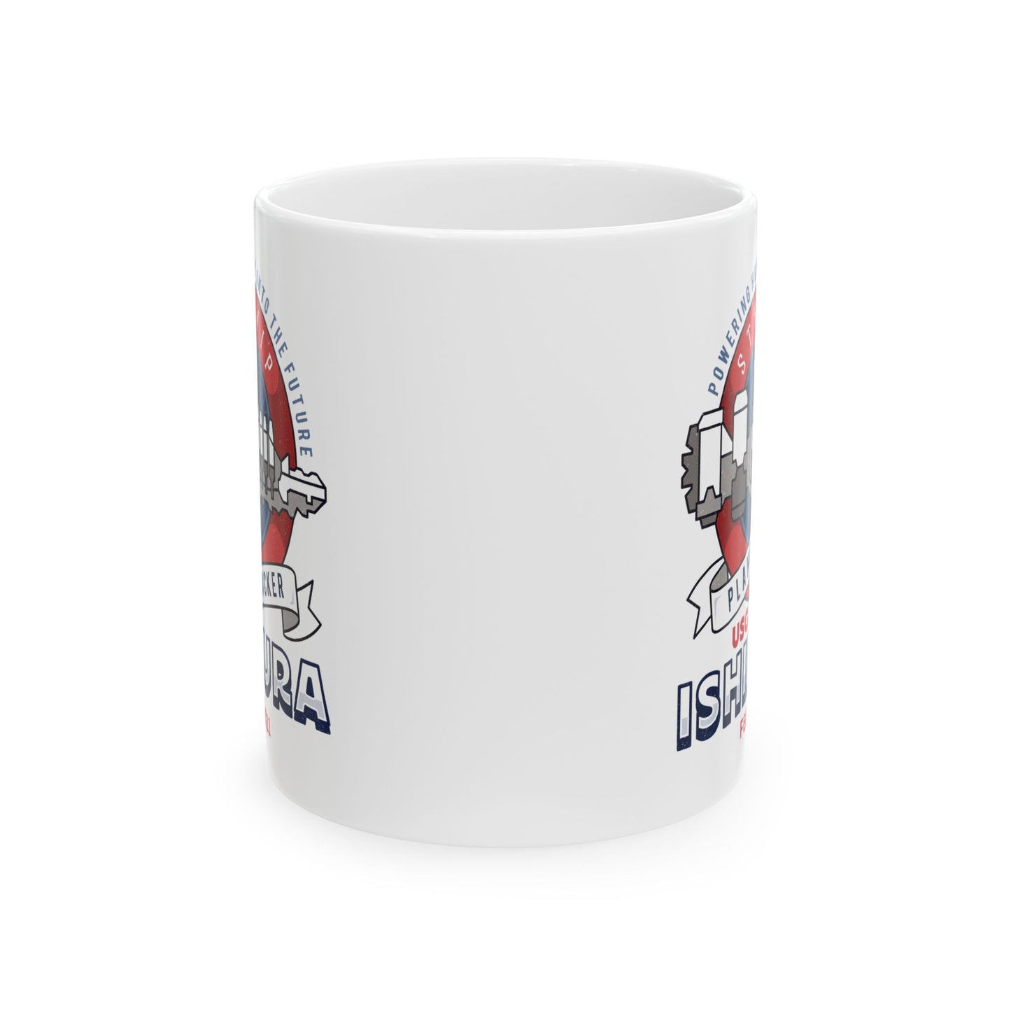 Ishimura Vintage Emblem Ceramic Mug
