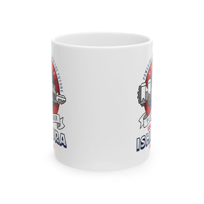 Ishimura Vintage Emblem Ceramic Mug