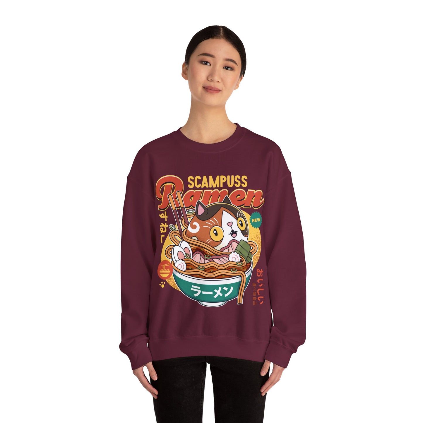 Scampuss Ramen Unisex Crewneck Sweatshirt