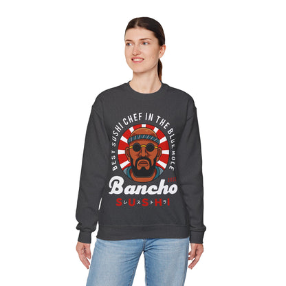 Bancho Sushi Emblem Unisex Crewneck Sweatshirt
