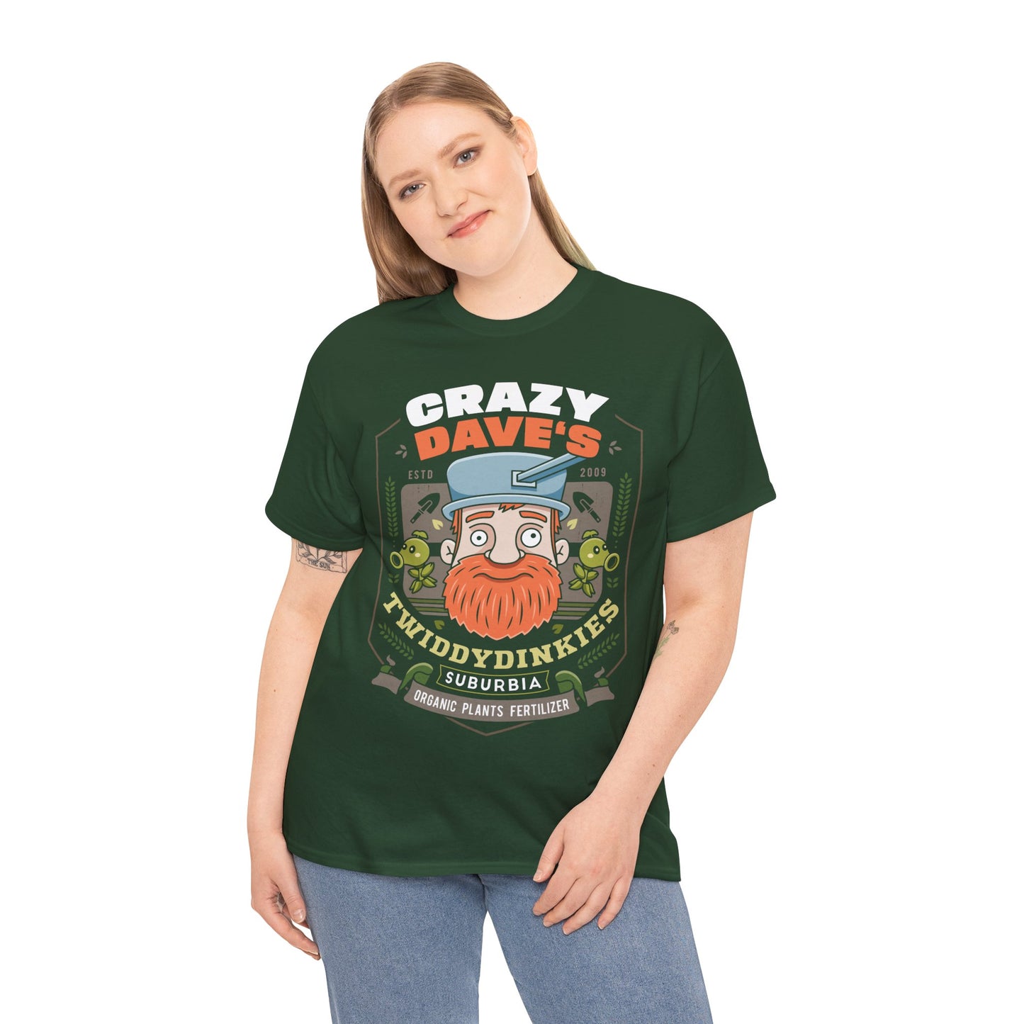 Crazy Dave Fertilizer Vintage Unisex T-Shirt