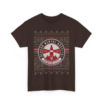 Beacon Mental Hospital Ugly Sweater Unisex T-Shirt