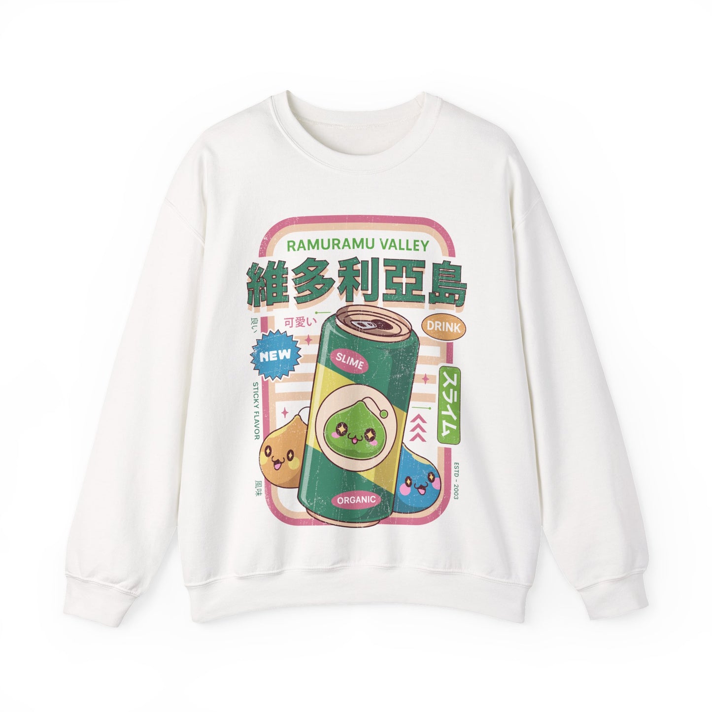 Ramuramu Valley Energy Drink Unisex Crewneck Sweatshirt