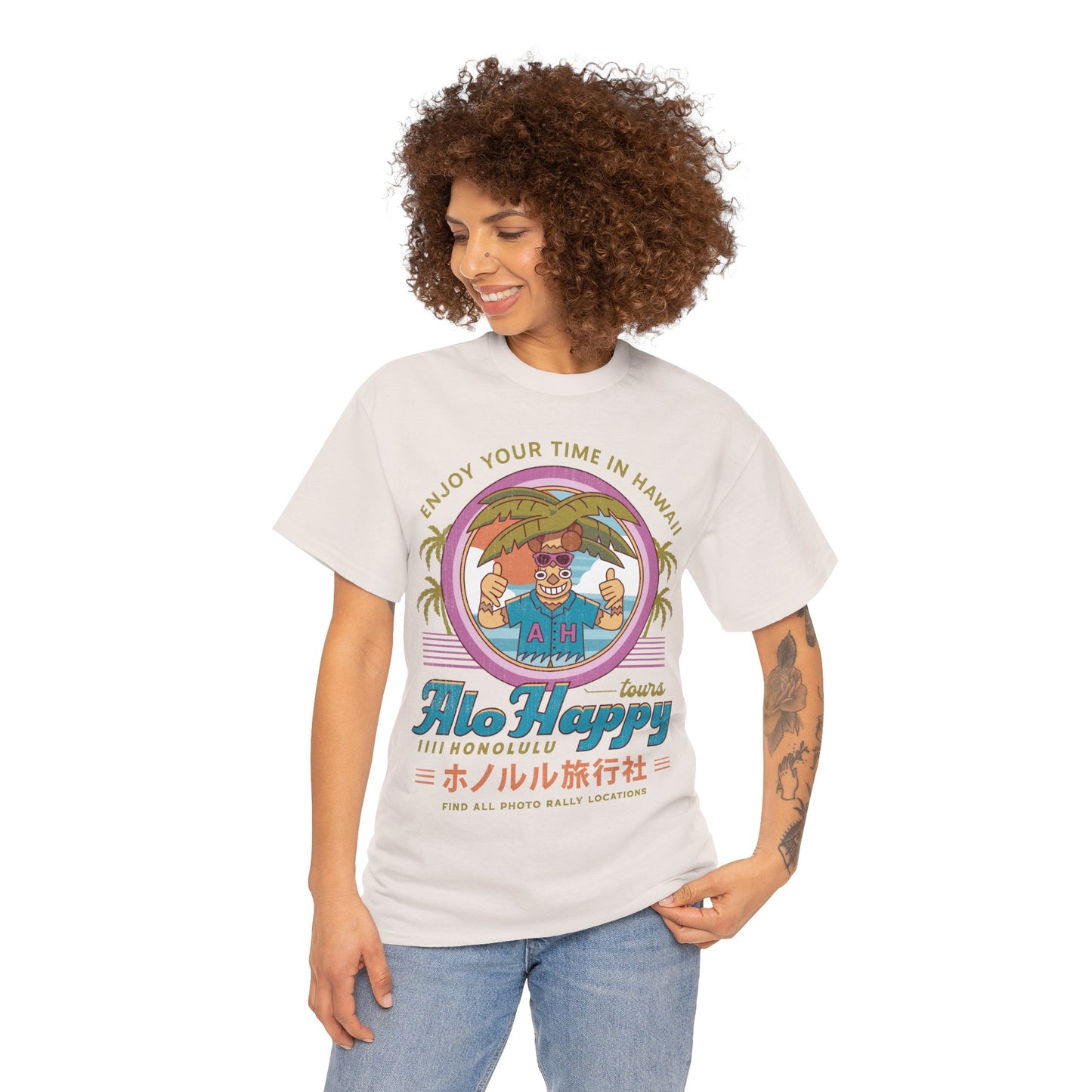 Alo Happy Tours Vintage Unisex T-Shirt