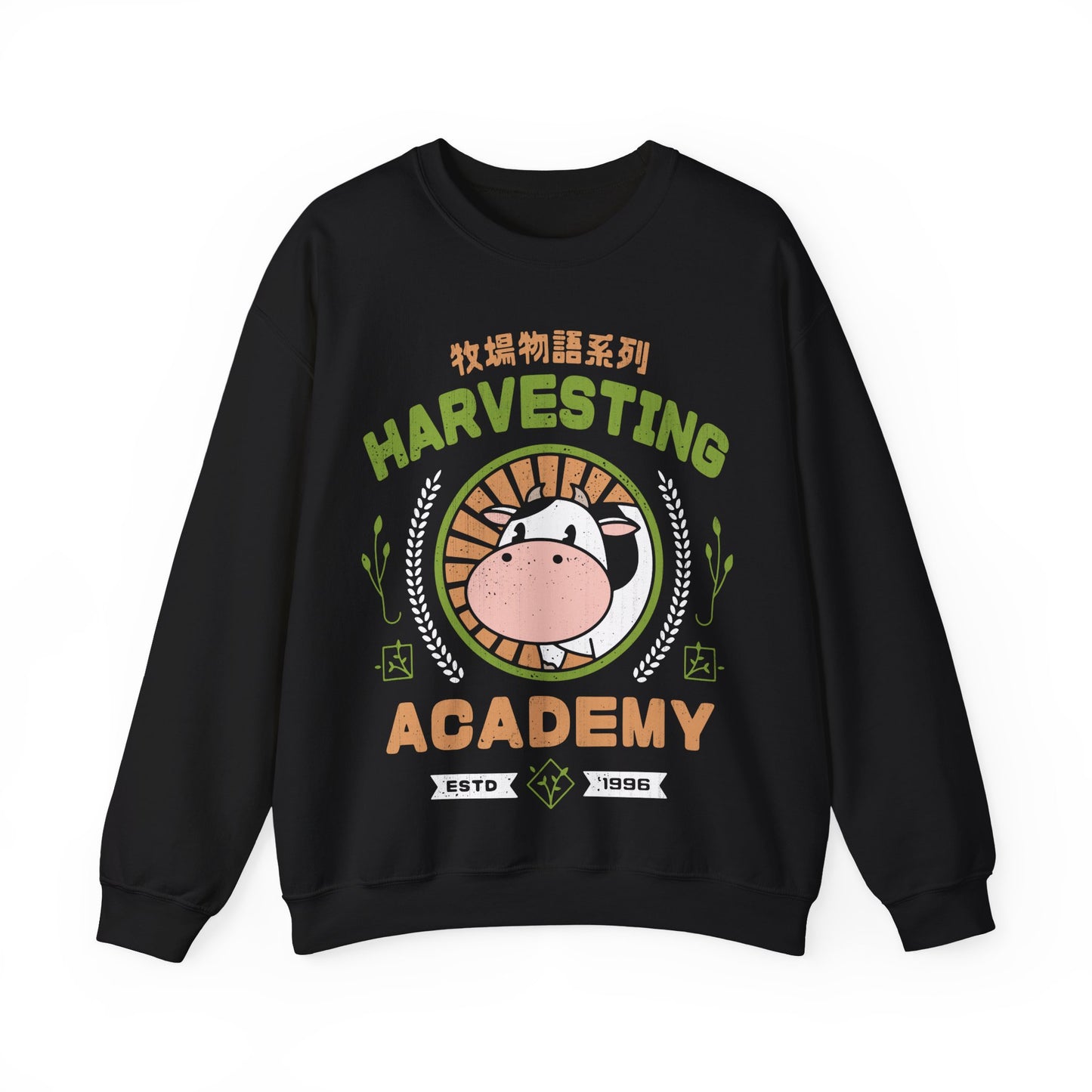 Kawaii Harvesting Academy Unisex Crewneck Sweatshirt
