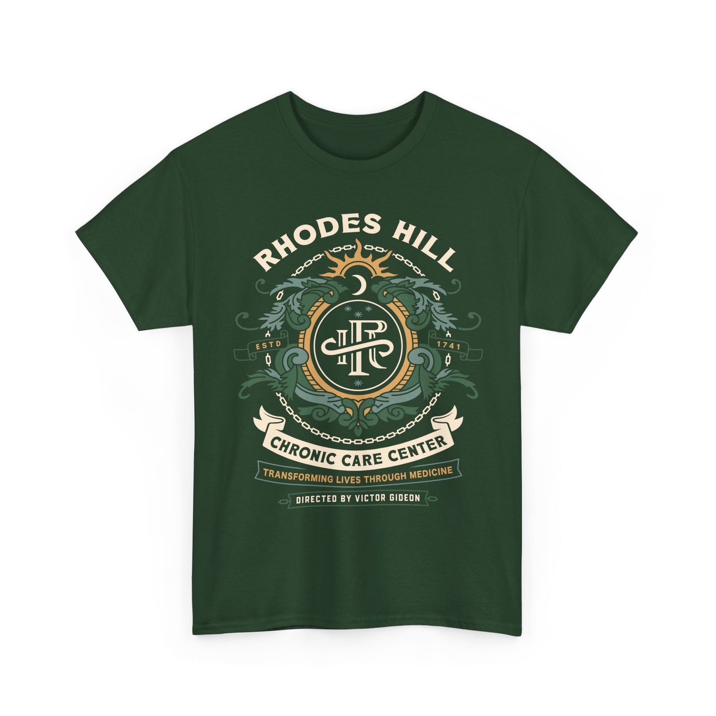 Rhodes Hill Chronic Care Center Crest Unisex T-Shirt