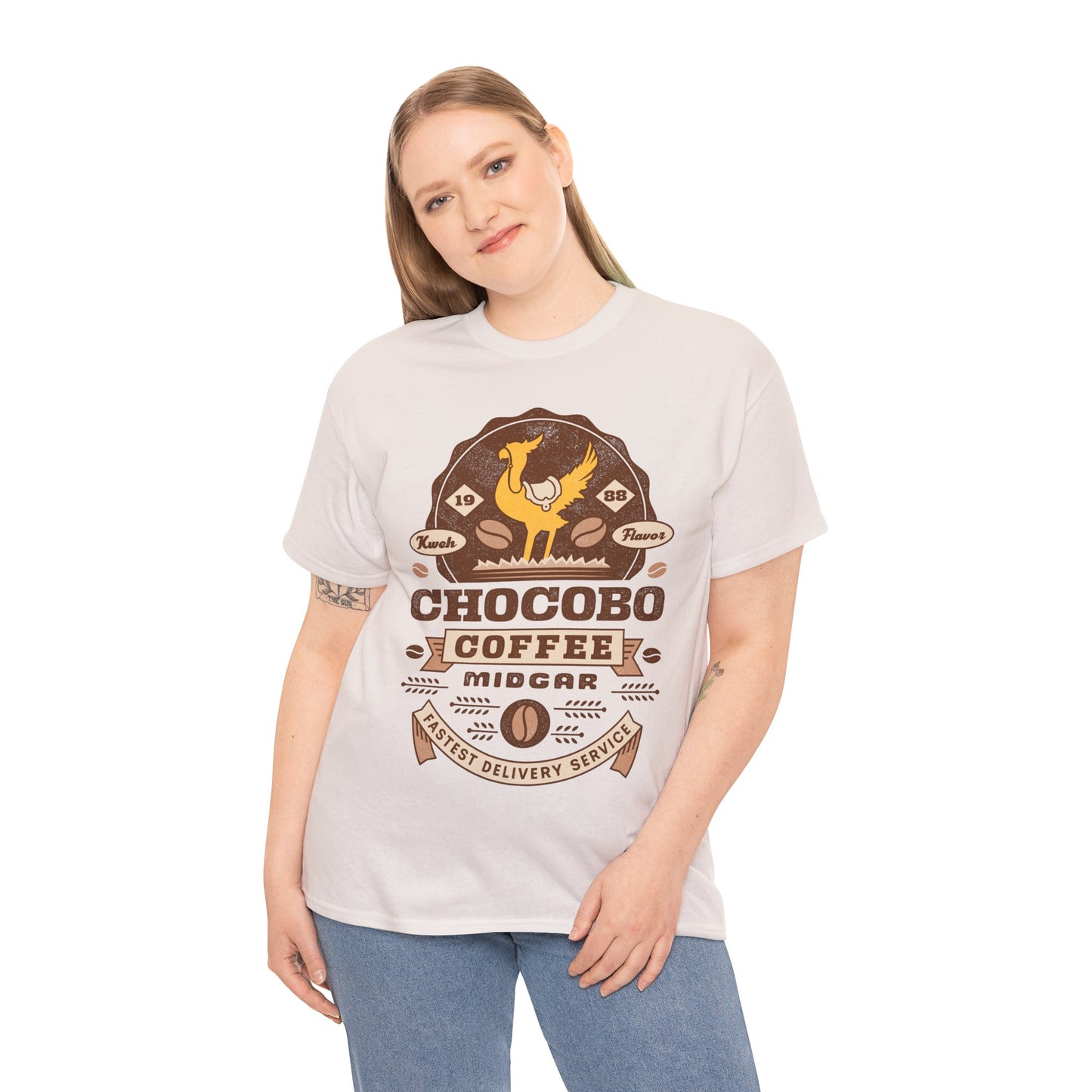 Chocobo Coffee Vintage Unisex T-Shirt