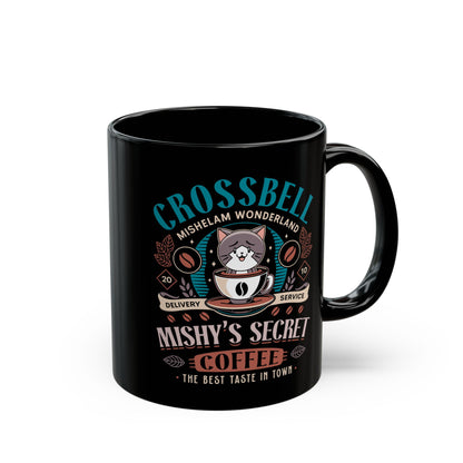 Mishelam Wonderland Coffee Black Mug