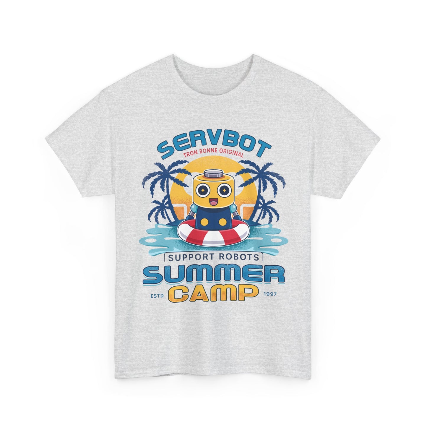 Servbot Summer Camp Vintage Unisex T-Shirt