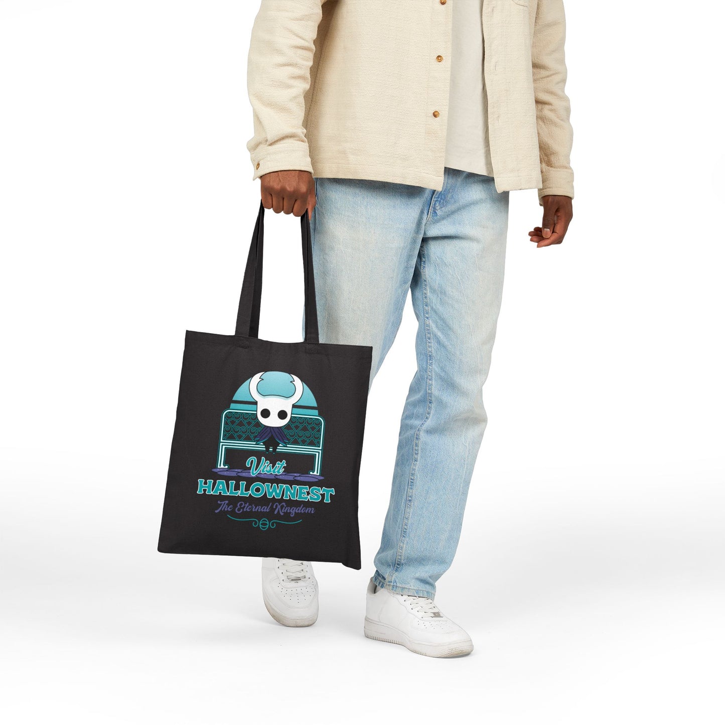 Visit Hallownest Emblem Canvas Tote Bag