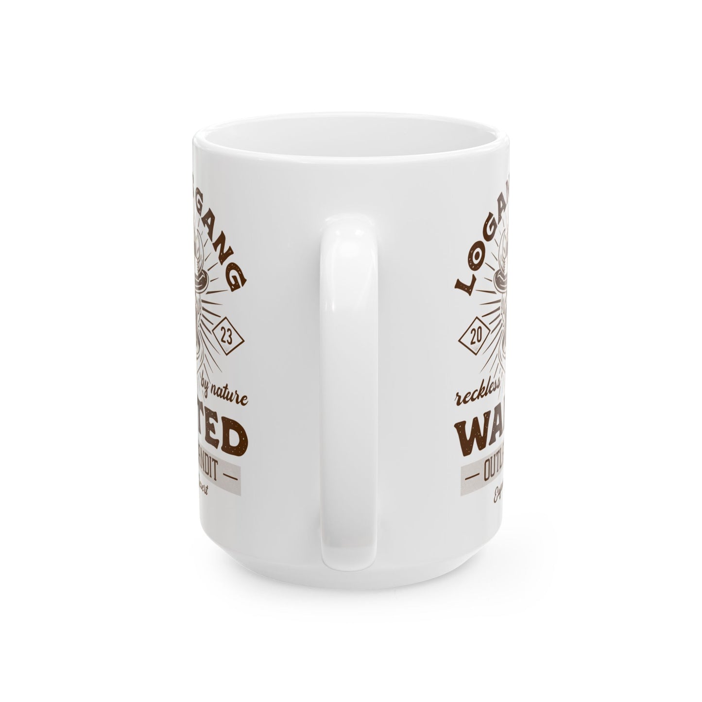 Eufaula Desert Bandit Emblem Ceramic Mug