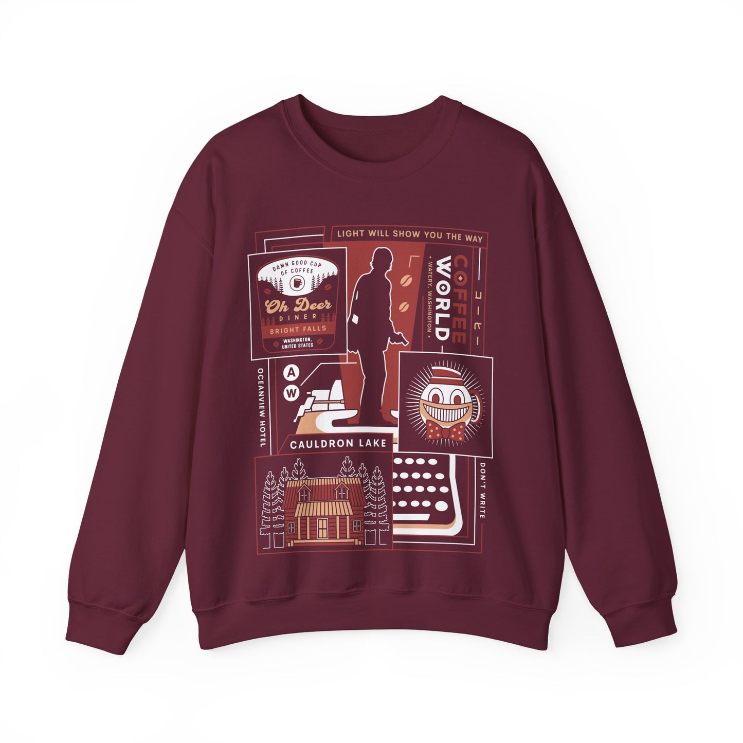 Dont Write Aesthetic Crewneck Sweatshirt