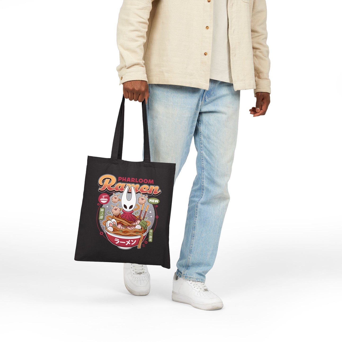 Pharloom Ramen Vintage Canvas Tote Bag