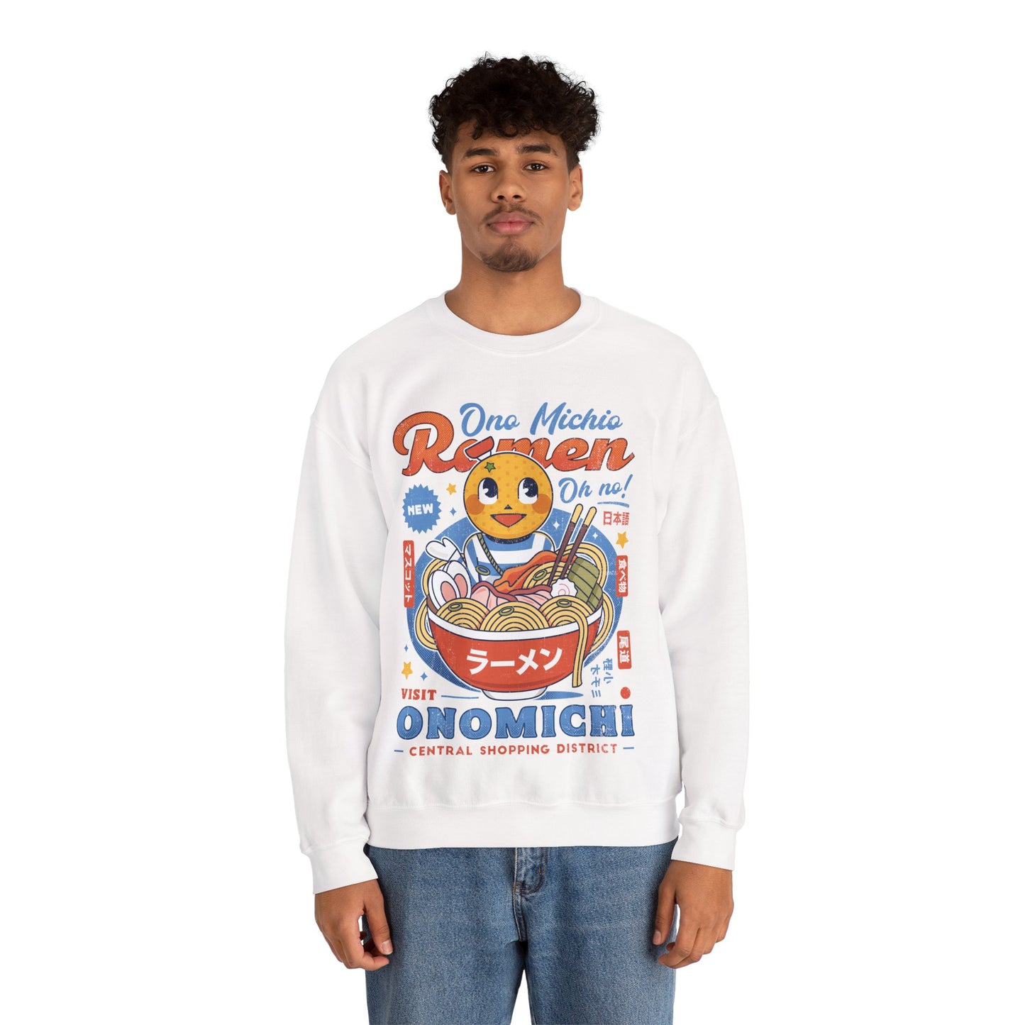 Ono Michio Ramen Unisex Crewneck Sweatshirt