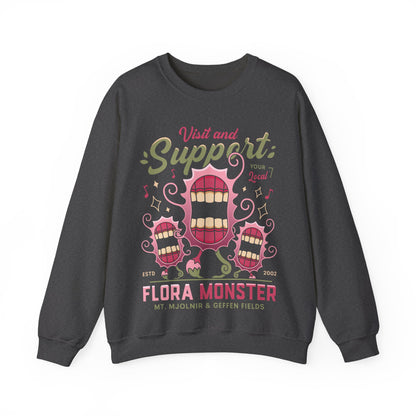 Support Geffen Field Flora Crewneck Sweatshirt