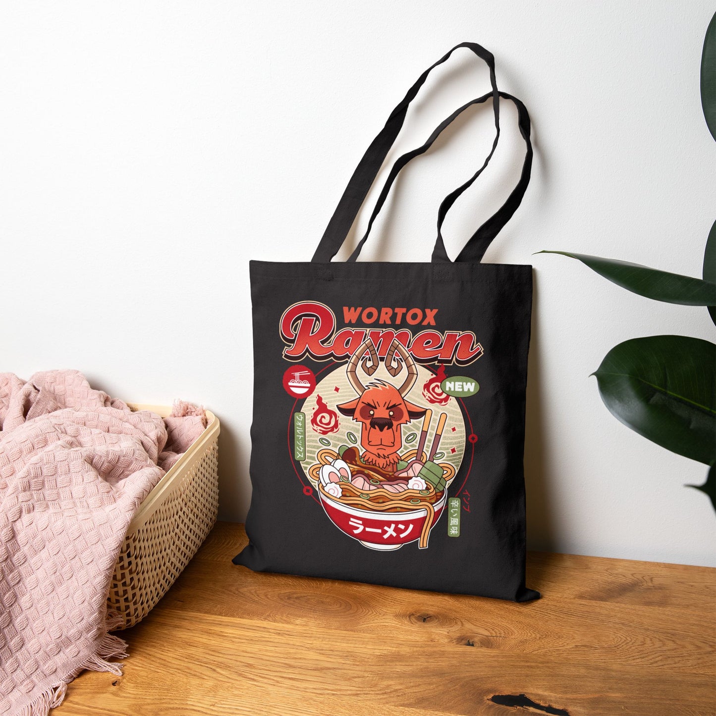 Wortox Vintage Ramen Tote Bag