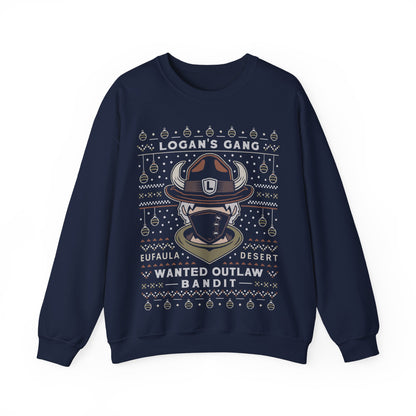 Eufaula Desert Bandit Ugly Sweater Crewneck Sweatshirt