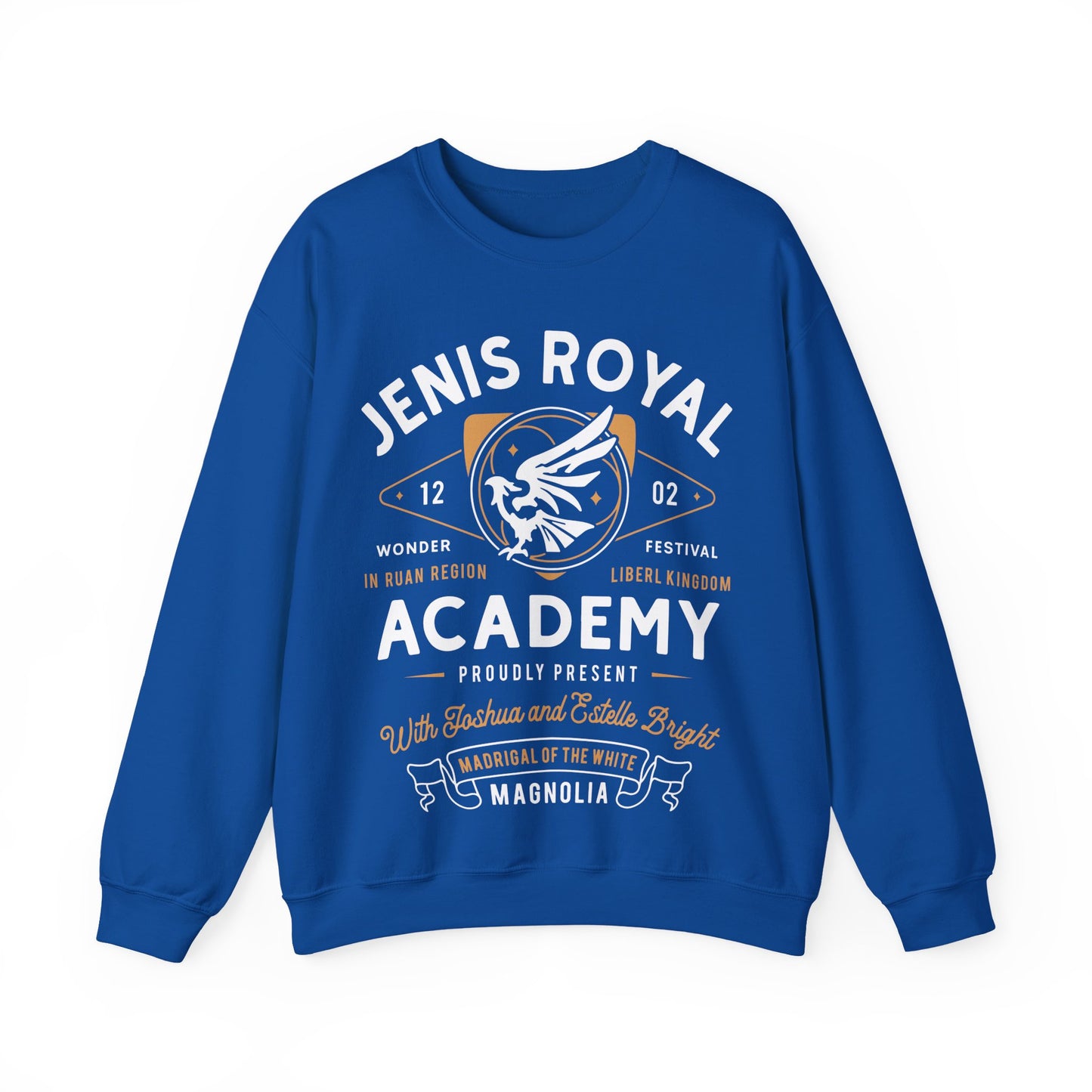 Jenis Royal Academy Emblem Unisex Crewneck Sweatshirt
