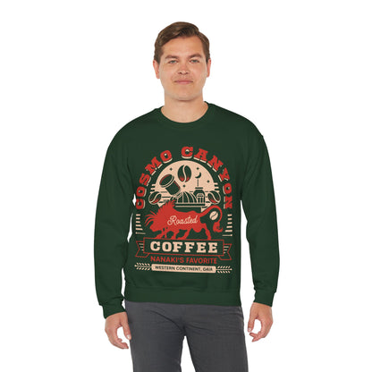 Cosmo Canyon Coffee Grunge Unisex Crewneck Sweatshirt