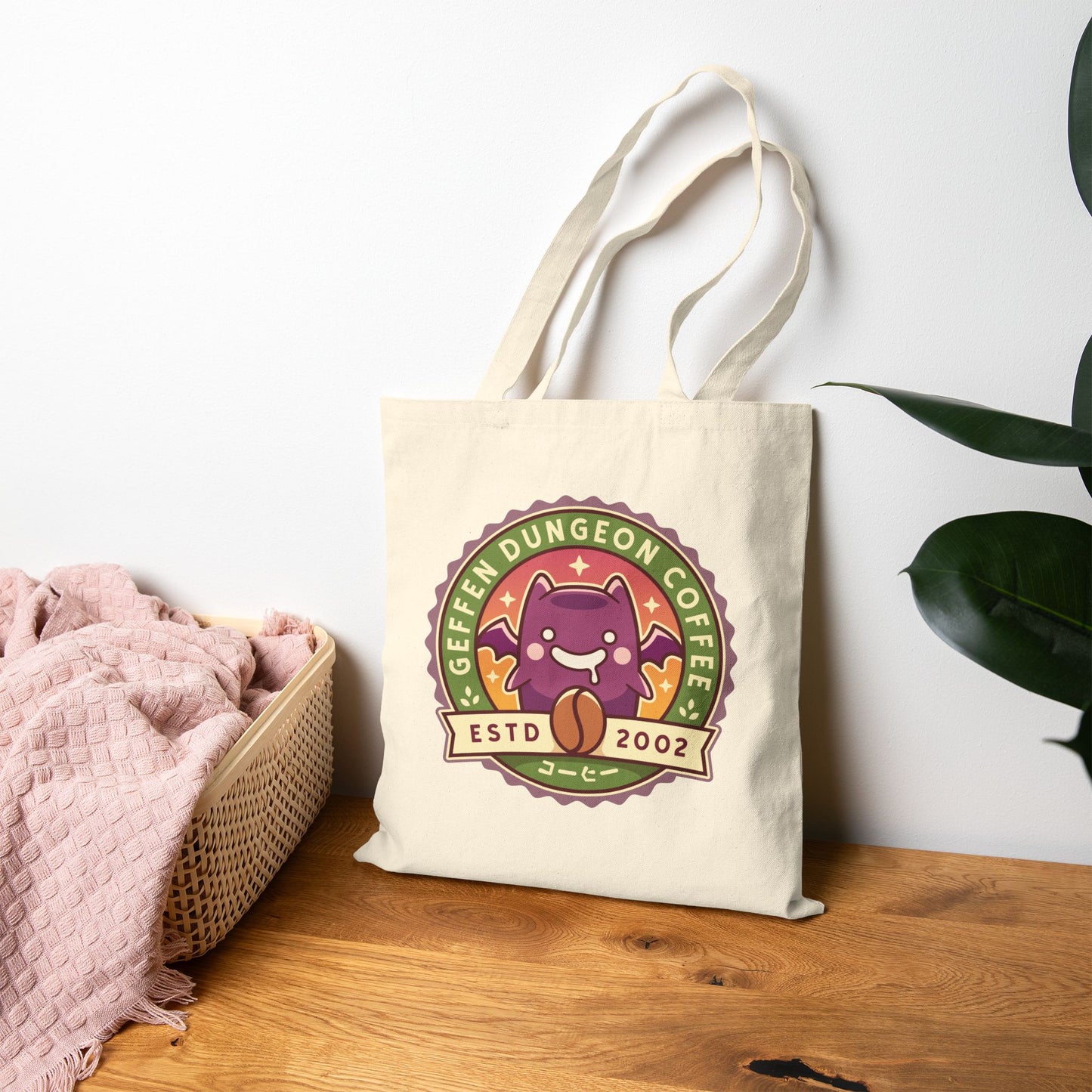 Geffen Dungeon Coffee Canvas Tote Bag