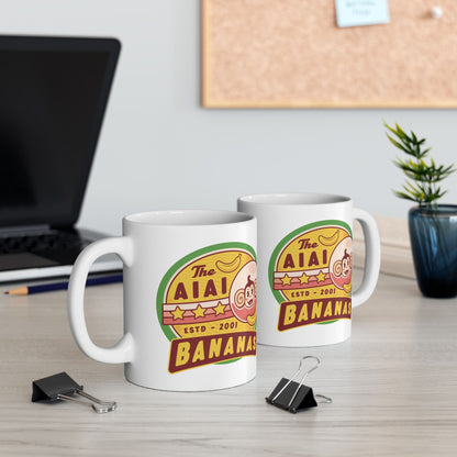 Aiai Bananas Emblem Ceramic Mug