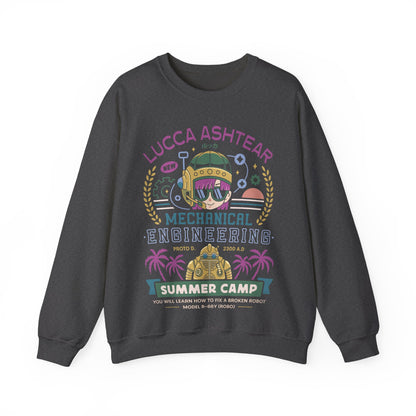 Lucca Ashtear Summer Camp Unisex Crewneck Sweatshirt