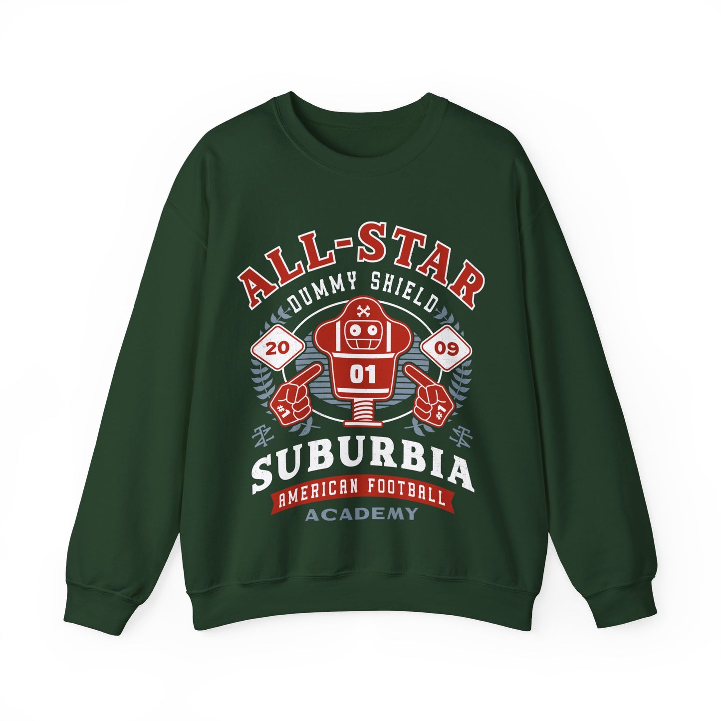 Dummy Shield Emblem Crewneck Sweatshirt