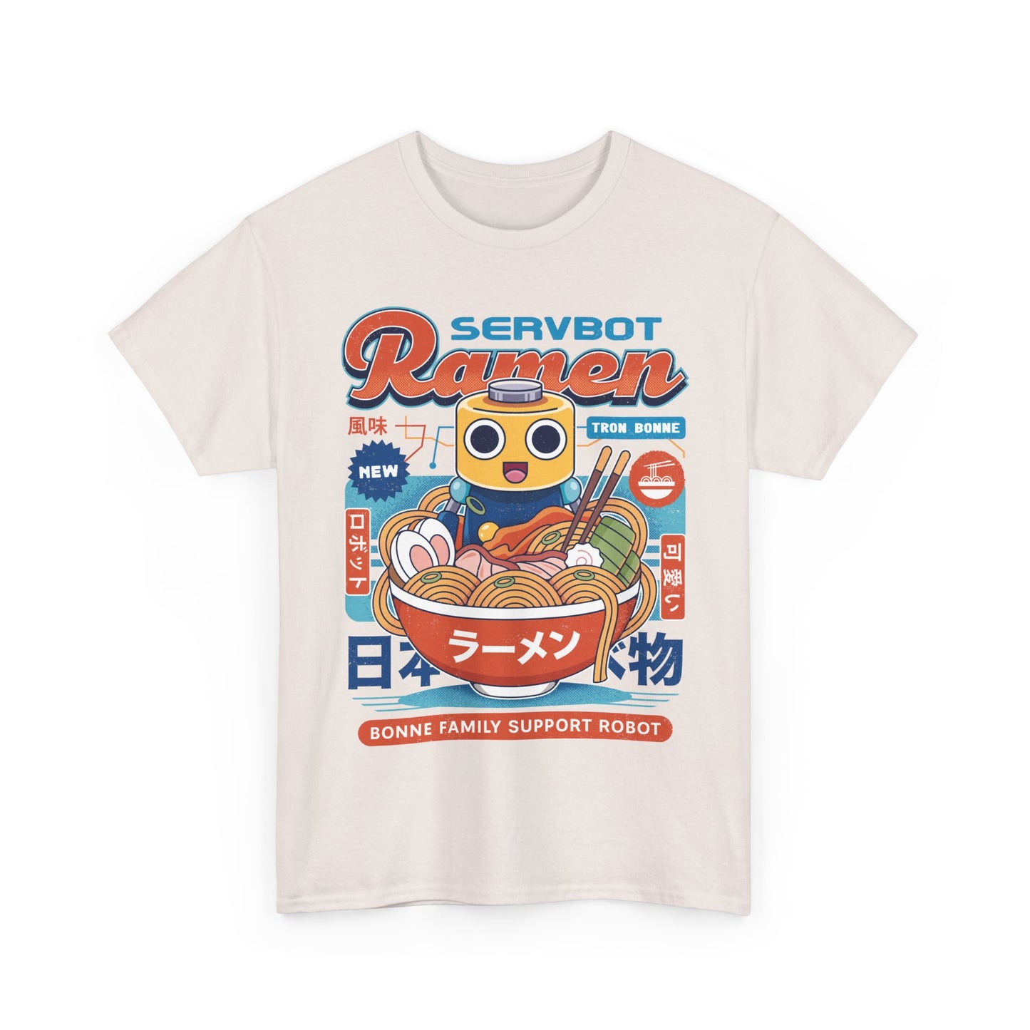 Servbot Ramen Vintage Unisex T-Shirt