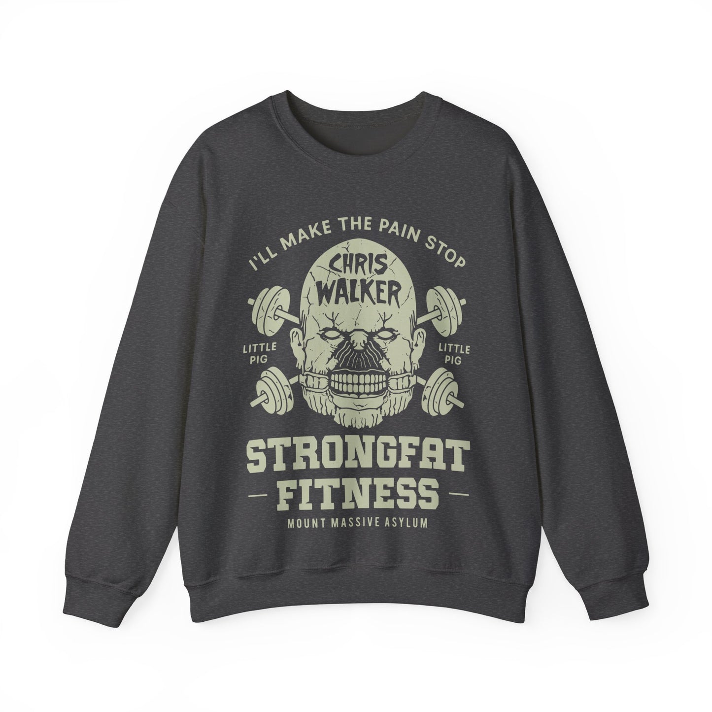 Mount Massive Asylum Fitness Unisex Crewneck Sweatshirt