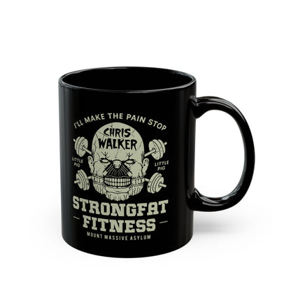 Mount Massive Asylum Fitness Black Mug