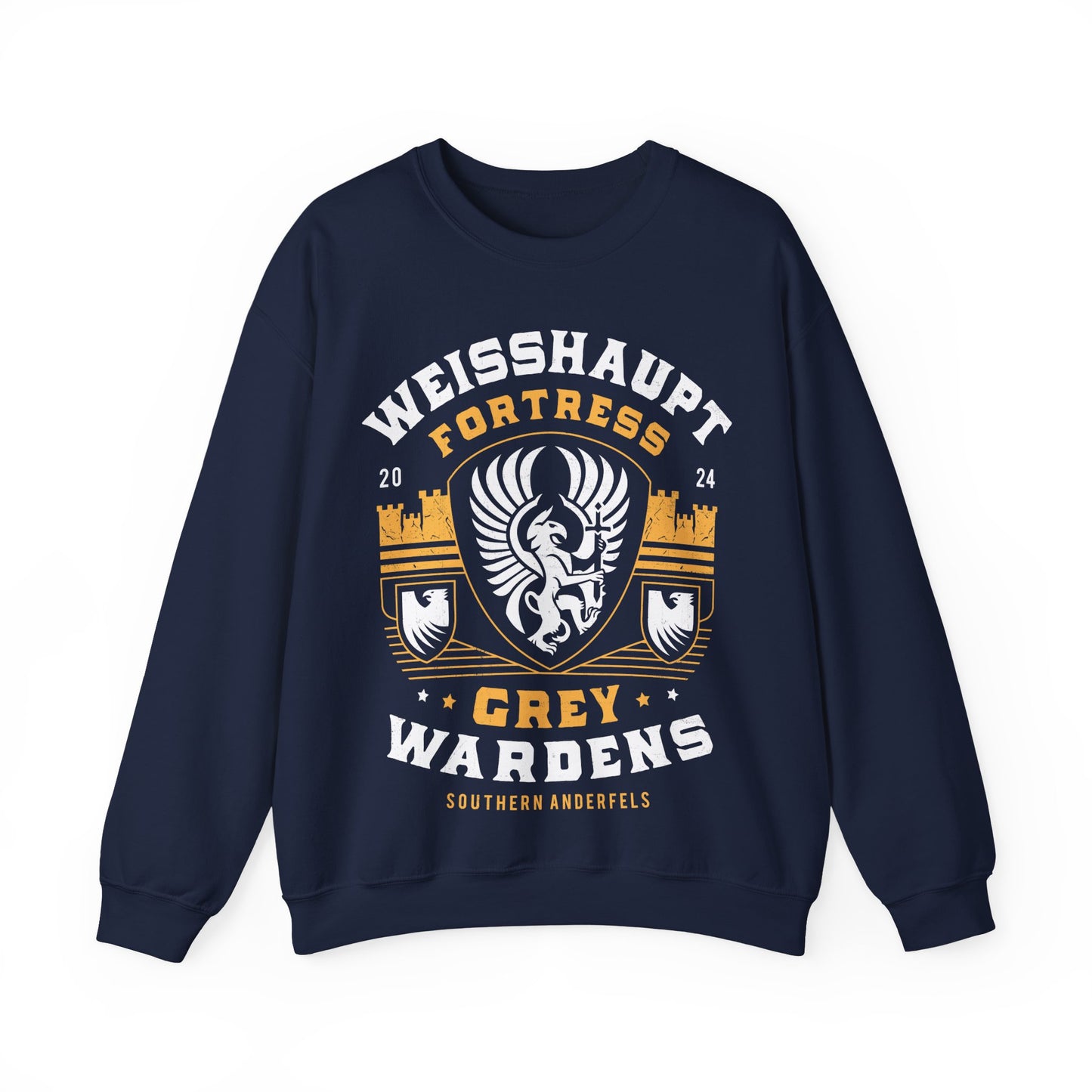 Grey Wardens Fortress Crest Unisex Crewneck Sweatshirt