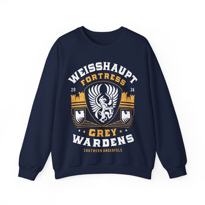 Grey Wardens Fortress Crest Unisex Crewneck Sweatshirt