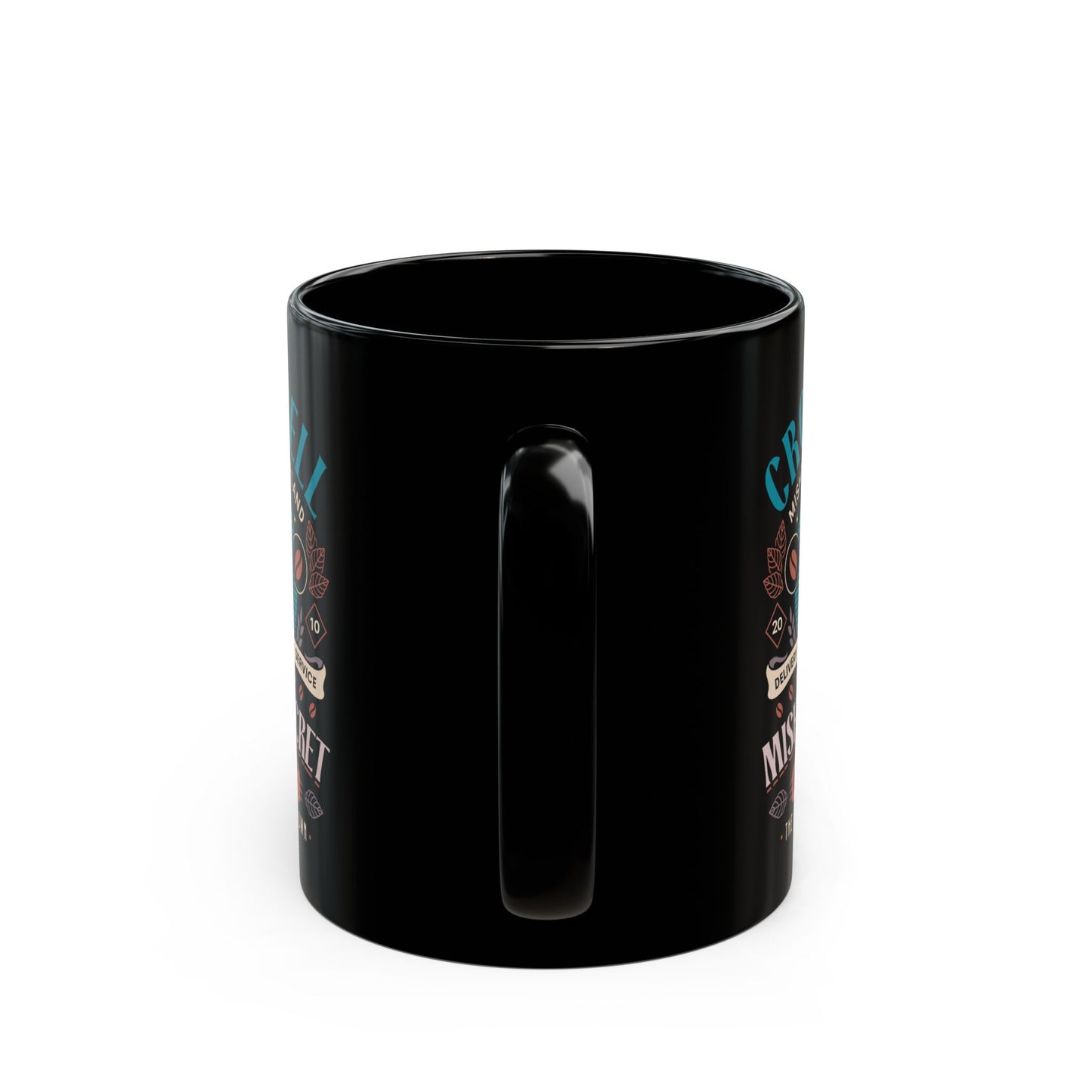Mishelam Wonderland Coffee Black Mug
